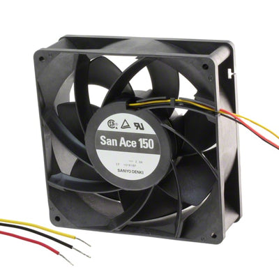 9GV1512H501 by Sanyo Denki America Inc. - FAN AXIAL 150X50MM 12VDC WIRE