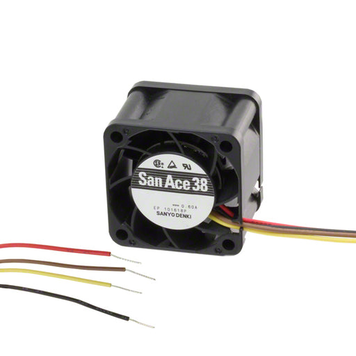 9GV0312P3J03 by Sanyo Denki America Inc. - FAN AXIAL 38X28MM 12VDC WIRE