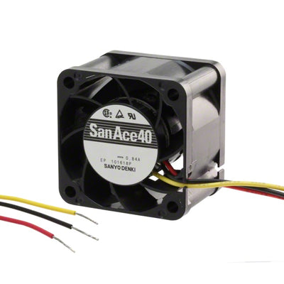 9GA0412P3G011 by Sanyo Denki America Inc. - FAN AXIAL 40X28MM 12VDC WIRE