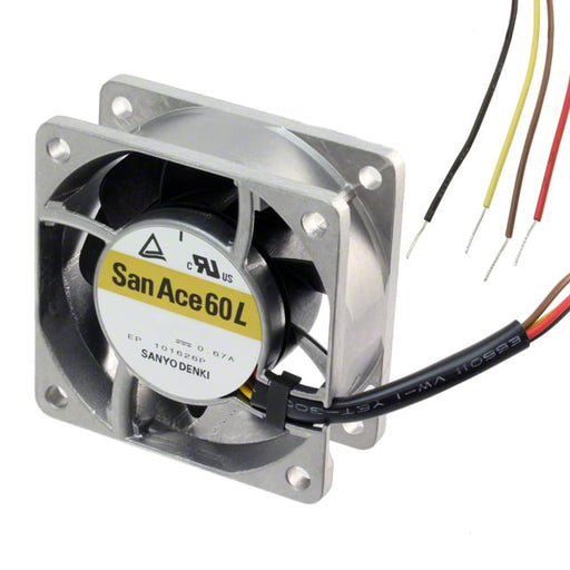 9LG0612P4J001 by Sanyo Denki America Inc. - FAN AXIAL 60X25MM 12VDC WIRE