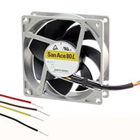 9LG0824P4J001 by Sanyo Denki America Inc. - FAN AXIAL 80X25MM 24VDC WIRE