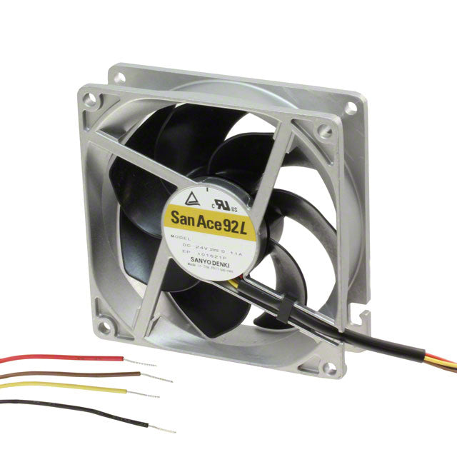 9LG0912P4J001 by Sanyo Denki America Inc. - FAN AXIAL 92X25MM 12VDC WIRE