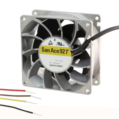 9GT0912P4J001 by Sanyo Denki America Inc. - FAN AXIAL 92X25MM 12VDC WIRE