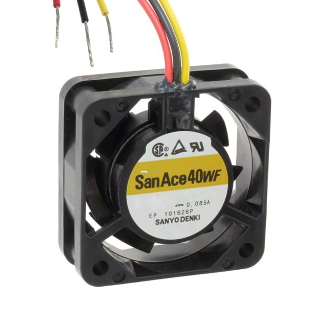 9WF0424H6D01 by Sanyo Denki America Inc. - FAN AXIAL 40X20MM 24VDC WIRE