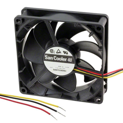 109P0405F601 by Sanyo Denki America Inc. - FAN AXIAL 40X20MM BALL 5VDC WIRE