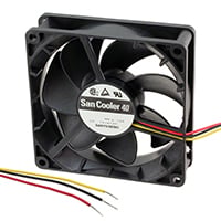 109P0405J601 by Sanyo Denki America Inc. - FAN AXIAL 40X20MM BALL 5VDC WIRE