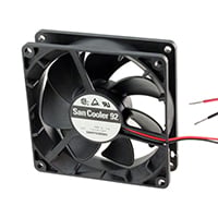 9A0912H4021 by Sanyo Denki America Inc. - FAN AXIAL 92X25MM 12VDC WIRE