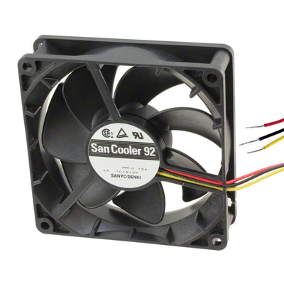 9A0912G401 by Sanyo Denki America Inc. - FAN AXIAL 92X25MM 12VDC WIRE
