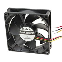 9A0912S401 by Sanyo Denki America Inc. - FAN AXIAL 92X25MM 12VDC WIRE