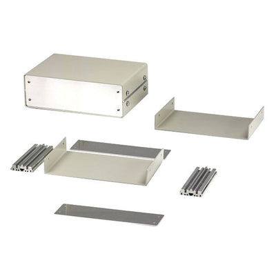 1402K by Hammond Manufacturing - BOX ALUM GRAY 9.630""L X 10.030""W