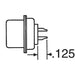 172-E25-102-011 by NorComp Inc. - CONNECTOR D-SUB PLUG 25POS PNL MNT