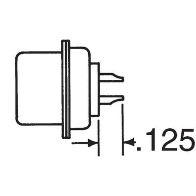 172-E09-202-911 by NorComp Inc. - CONNECTOR D-SUB RCPT 9POS PNL MNT