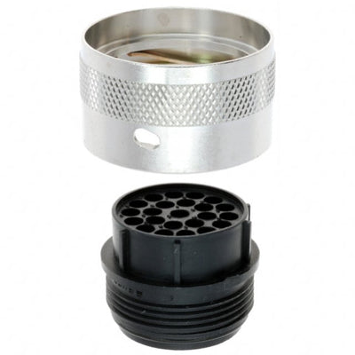 UTG618-23SN by Souriau-Sunbank by Eaton - CONNECTOR PLG HSG FMALE 23POS INLINE