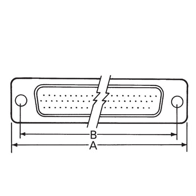 180-044-212-031 by NorComp Inc. - CONNECTOR D-SUB HD RCPT 44POS PNL MNT