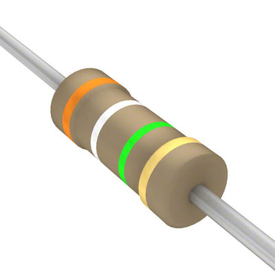 CF12JA3M90 by Stackpole Electronics Inc - RESISTOR 3.9M OHM 5% 1/2W AXIAL