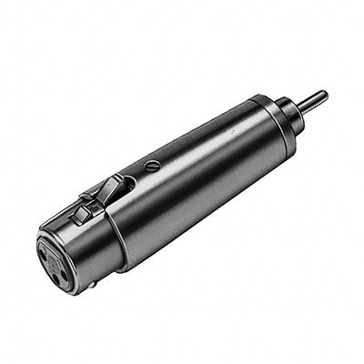 321 by Switchcraft Inc. - ADAPT FMALE XLR TO RCA PLUG SILV
