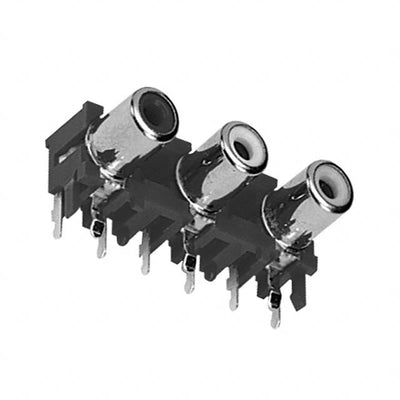 PJRAN3X1U03X by Switchcraft Inc. - CONNECTOR RCA JACK MONO 3.2MM R/A