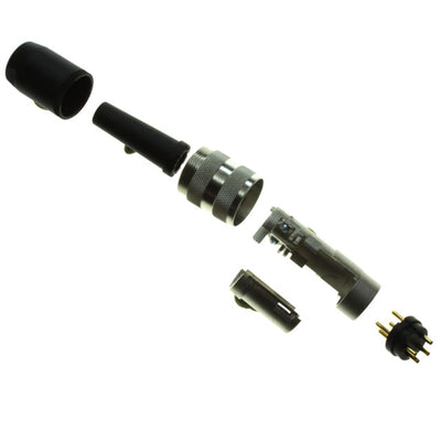 T3300018U by Amphenol Tuchel Industrial - CONNECTOR PLUG MALE 4P GOLD SLDR CUP