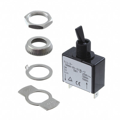 T11-3-.500A-01-21BL-V by Sensata-Airpax - CIR BRKR MAG-HYDR 500MA TOGGLE