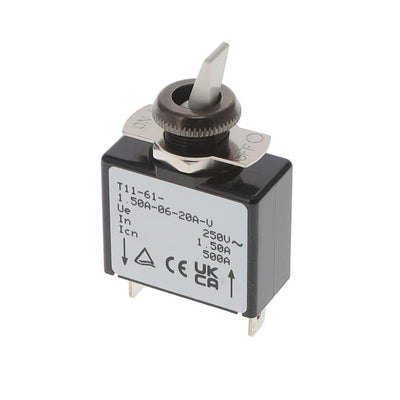 T11-61-1.50A-06-20A-V by Sensata-Airpax - CIR BRKR MAG-HYDR 1.5A