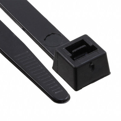 T150XLL0X2 by HellermannTyton - CABLE TIE LOCKING BLK 175LBS 4.35