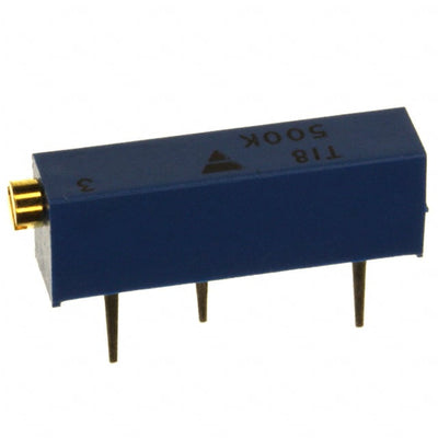 T18504KT10 by Vishay Sfernice - TRIMMER 500K OHM 0.75W PC PIN