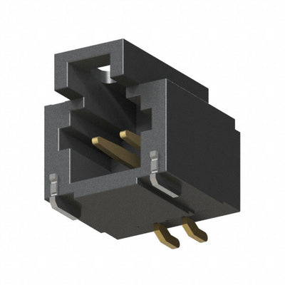 T1M-02-F-SH-L by Samtec Inc. - CONNECTOR HEADER SMD R/A 2POS 1MM