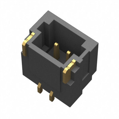 T1M-02-GF-S-RA-TR by Samtec Inc. - CONNECTOR HEADER SMD R/A 2POS 1MM
