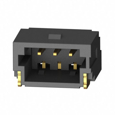 T1M-03-GF-S-RA-TR by Samtec Inc. - CONNECTOR HEADER SMD R/A 3POS 1MM