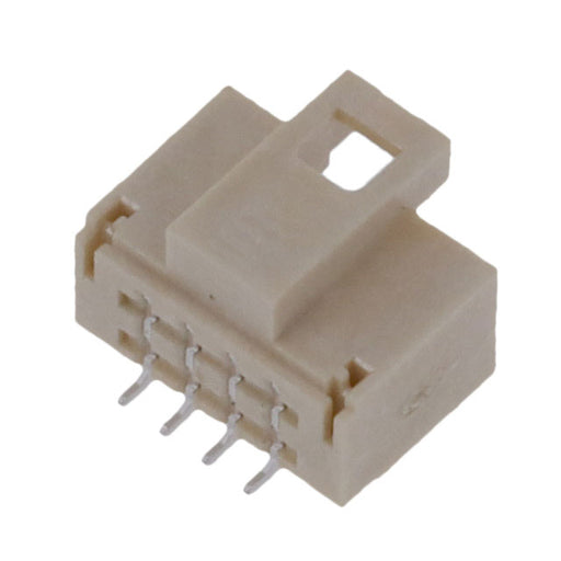 T1M-04-F-SH-L-K by Samtec Inc. - CONNECTOR HEADER SMD R/A 4POS 1MM