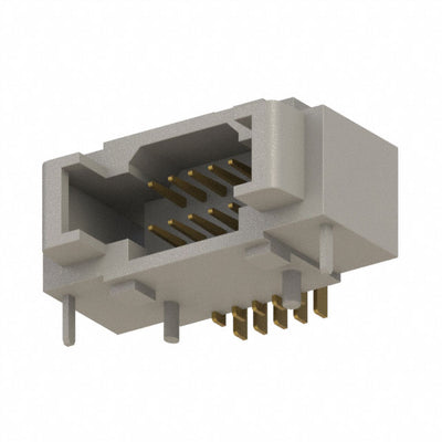 T1M-05-GF-DH by Samtec Inc. - CONNECTOR HEADER SMD R/A 10POS 1MM