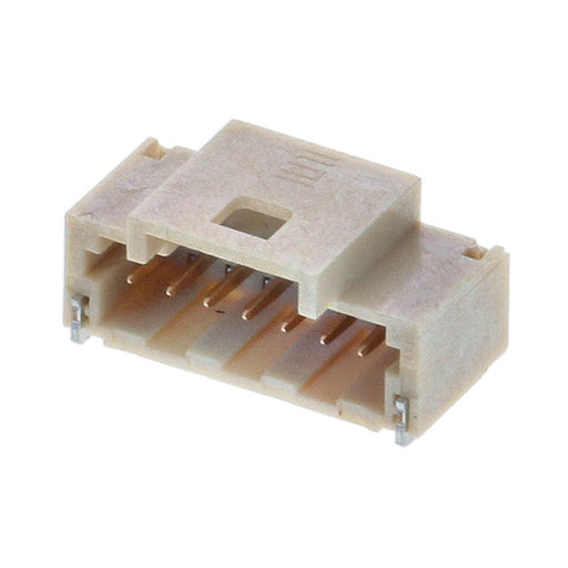 T1M-07-F-SH-L-K by Samtec Inc. - CONNECTOR HEADER SMD R/A 7POS 1MM