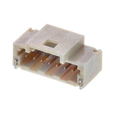 T1M-07-F-SH-L by Samtec Inc. - CONNECTOR HEADER SMD R/A 7POS 1MM