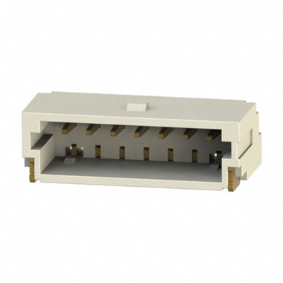 T1M-07-GF-S-RA-TR by Samtec Inc. - CONNECTOR HEADER SMD R/A 7POS 1MM