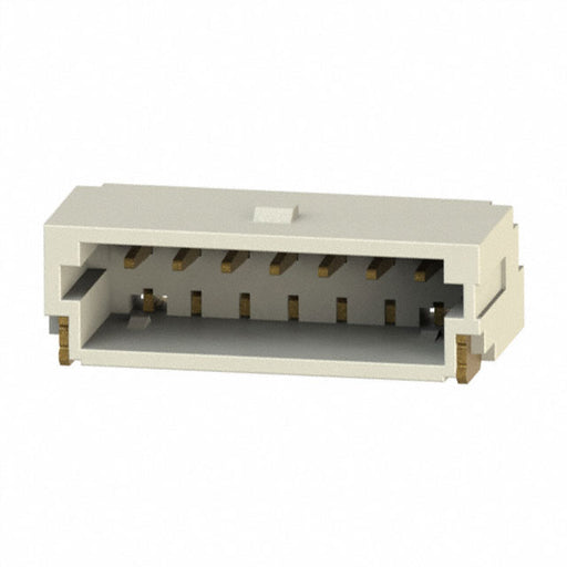 T1M-07-GF-S-RA-TR by Samtec Inc. - CONNECTOR HEADER SMD R/A 7POS 1MM
