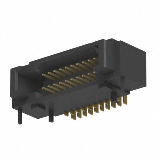 T1M-10-GF-DH by Samtec Inc. - CONNECTOR HEADER SMD R/A 20POS 1MM