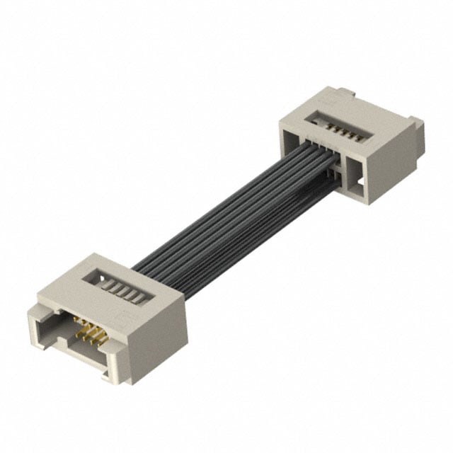 T1SD-05-28-GF-06.0-T3 by Samtec Inc. - CABLE ASSY 1MM 10POS M TO F