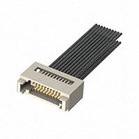 T1SD-09-28-GF-12.0-T3 by Samtec Inc. - CABLE ASSY 1MM 18POS M TO F