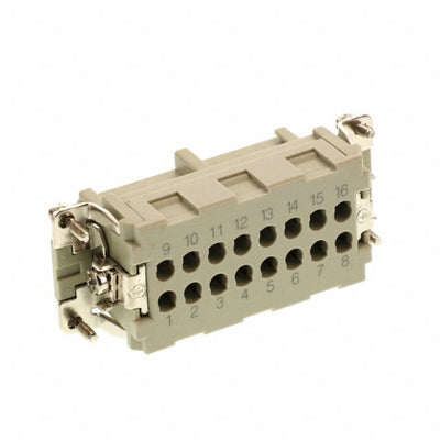 T2040164201-000 by TE Connectivity AMP Connectors - INSERT FEMALE 16POS+GND CRIMP