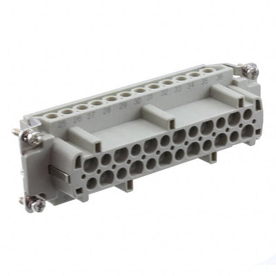 T2040482201-000 by TE Connectivity AMP Connectors - INSERT FEMALE 24POS+GND SCREW