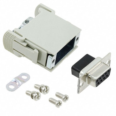 T2111092201-000 by TE Connectivity AMP Connectors - MODULE D-SUB FML 9POS HMN-009-F