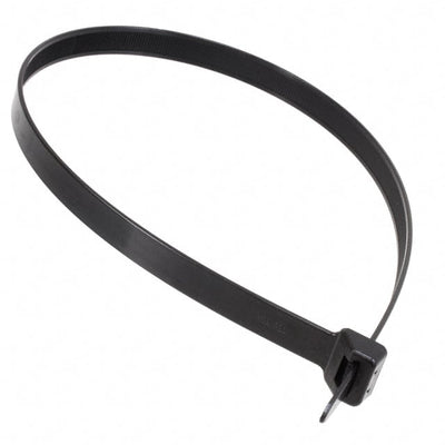 T255M0HIRX2 by HellermannTyton - CABLE TIE LOCKING BLK 250LB 1.837