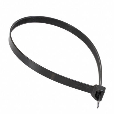T255R0HIRX2 by HellermannTyton - CABLE TIE LOCKING BLK 250LB 1.667