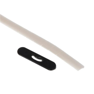 T25R-MY by Panduit Corp - SPIRAL WRAP 1/4"" X 1000' WHITE