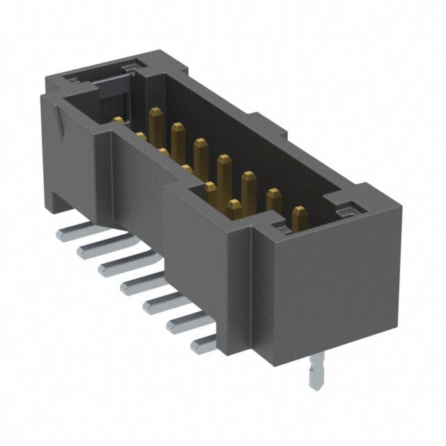 T2M-107-01-L-D-SM-WT by Samtec Inc. - CONNECTOR HEADER SMD 14POS 2MM