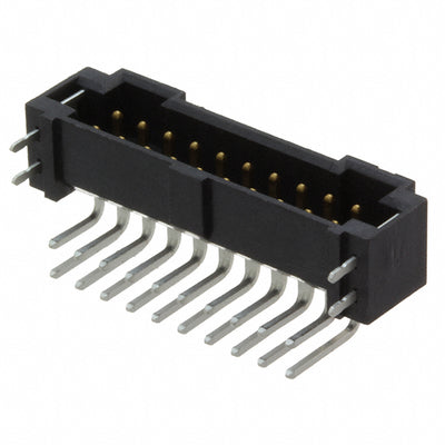 T2M-110-01-L-D-RA-WT by Samtec Inc. - CONNECTOR HEADER R/A 20POS 2MM