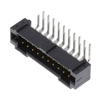 T2M-110-01-L-D-RA by Samtec Inc. - CONNECTOR HEADER R/A 20POS 2MM