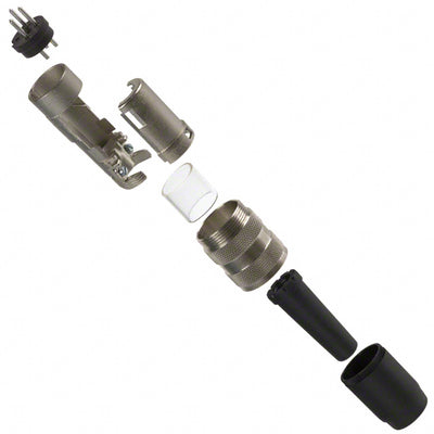 T3260001U by Amphenol Tuchel Industrial - CONNECTOR PLUG MALE 3P SILV SLDR CUP