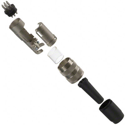 T3475001U by Amphenol Tuchel Industrial - CONNECTOR PLUG MALE 7P SILV SLDR CUP