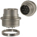 T3477000U by Amphenol Tuchel Industrial - CONNECTOR RECPT MALE 7P SILV SLDR CUP